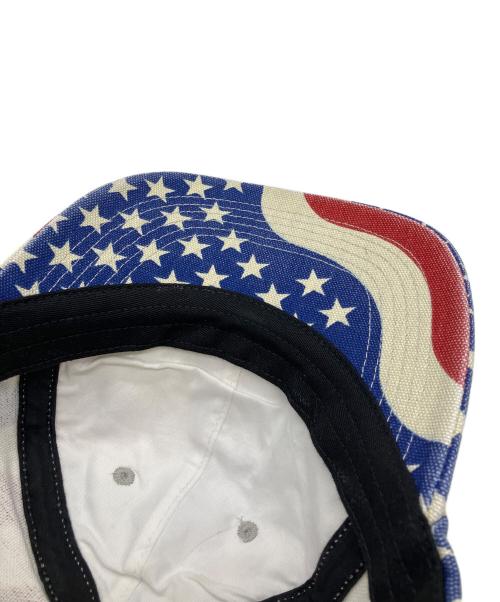 SUPREME（シュプリーム）SUPREME (シュプリーム) Pigment Coated S Logo Cap 26SS ブルー×レッドの古着・服飾アイテム