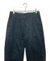 UNIVERSAL PRODUCTS. (ユニバーサルプロダクツ) NO TUCK WIDE CHINO TROUSERS ブラック サイズ:２：10000円