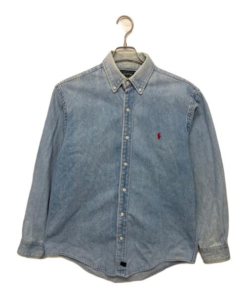 POLO COUNTRY（ポロカントリー）POLO COUNTRY (ポロカントリー) 長袖シャツ インディゴ サイズ:Mの古着・服飾アイテム