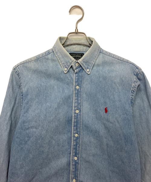 POLO COUNTRY（ポロカントリー）POLO COUNTRY (ポロカントリー) 長袖シャツ インディゴ サイズ:Mの古着・服飾アイテム