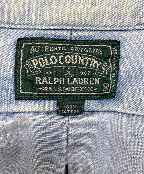 POLO COUNTRY（ポロカントリー）POLO COUNTRY (ポロカントリー) 長袖シャツ インディゴ サイズ:Mの古着・服飾アイテム