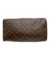 中古・古着 LOUIS VUITTON (ルイ ヴィトン) モノグラム スピーディ35 ハンドバッグ ブラウン：75000円
