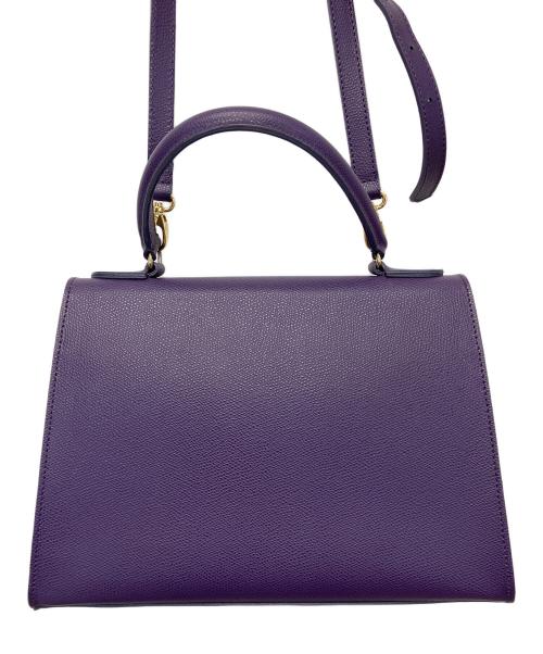 CARBOTTI（カルボッティ）CARBOTTI (カルボッティ) 2WAYバッグ パープルの古着・服飾アイテム