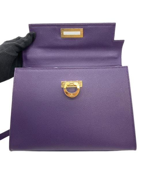 CARBOTTI（カルボッティ）CARBOTTI (カルボッティ) 2WAYバッグ パープルの古着・服飾アイテム