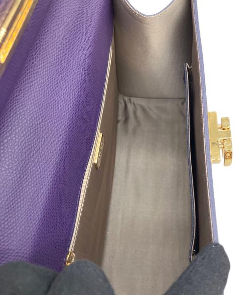 CARBOTTI（カルボッティ）CARBOTTI (カルボッティ) 2WAYバッグ パープルの古着・服飾アイテム