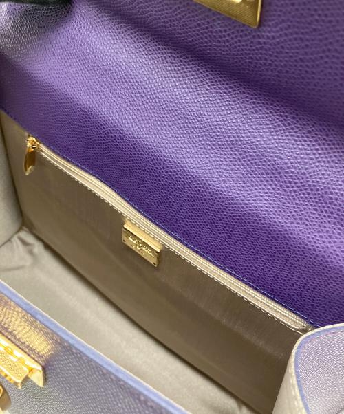 CARBOTTI（カルボッティ）CARBOTTI (カルボッティ) 2WAYバッグ パープルの古着・服飾アイテム