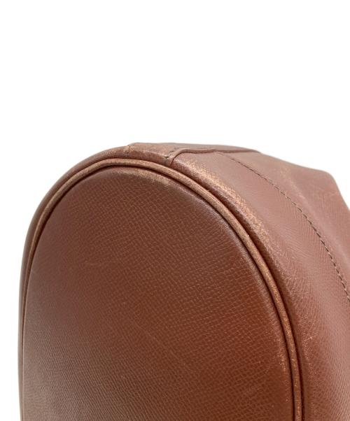 HERMES（エルメス）HERMES (エルメス) マーケットGM 巾着ショルダーバッグ ブラウンの古着・服飾アイテム