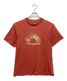 stussy（ステューシー）の古着「80’ｓ　半袖カットソー」｜ブラウン