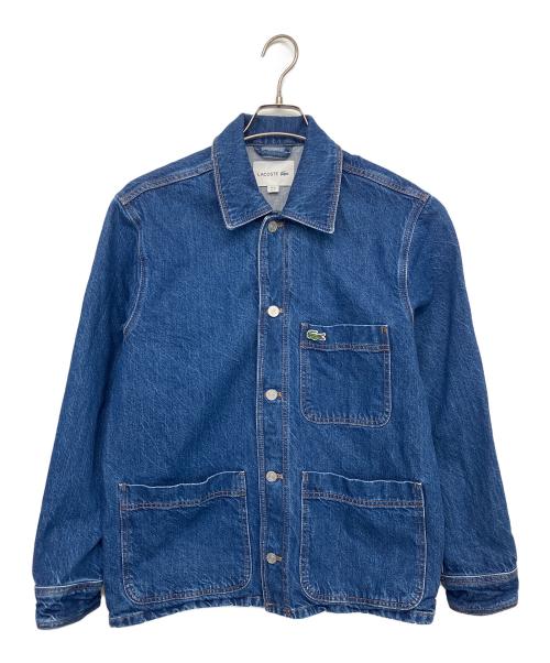 LACOSTE（ラコステ）LACOSTE (ラコステ) CH2601　ヘビーオンスデニムジャケット インディゴ サイズ:38の古着・服飾アイテム