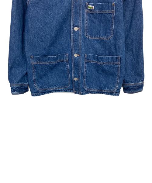 LACOSTE（ラコステ）LACOSTE (ラコステ) CH2601　ヘビーオンスデニムジャケット インディゴ サイズ:38の古着・服飾アイテム