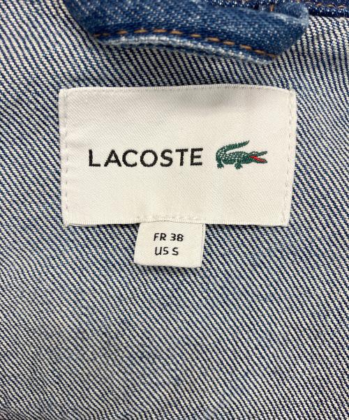 LACOSTE（ラコステ）LACOSTE (ラコステ) CH2601　ヘビーオンスデニムジャケット インディゴ サイズ:38の古着・服飾アイテム