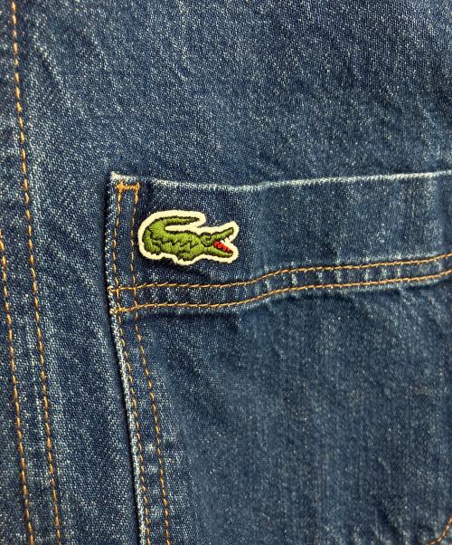 LACOSTE（ラコステ）LACOSTE (ラコステ) CH2601　ヘビーオンスデニムジャケット インディゴ サイズ:38の古着・服飾アイテム