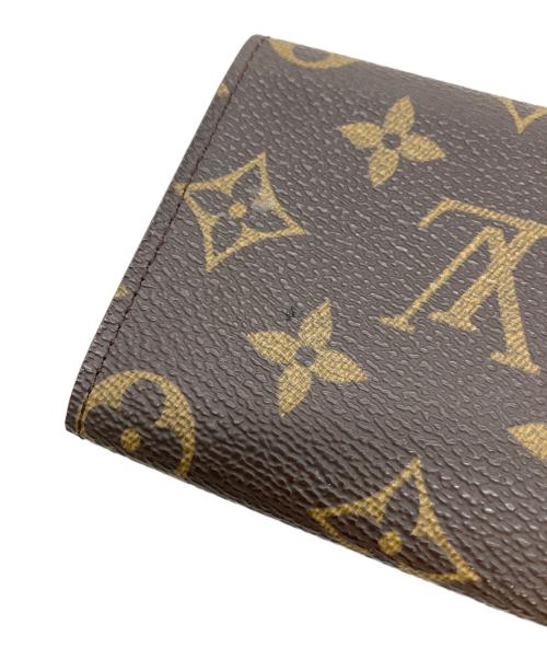LOUIS VUITTON（ルイ ヴィトン）LOUIS VUITTON (ルイ ヴィトン) モノグラム　ポルト 2カルト・ヴェルティカル　パスケース ブラウンの古着・服飾アイテム