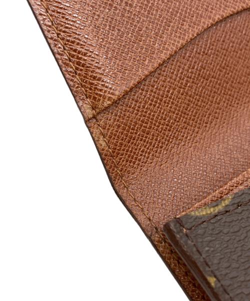 LOUIS VUITTON（ルイ ヴィトン）LOUIS VUITTON (ルイ ヴィトン) モノグラム　ポルト 2カルト・ヴェルティカル　パスケース ブラウンの古着・服飾アイテム