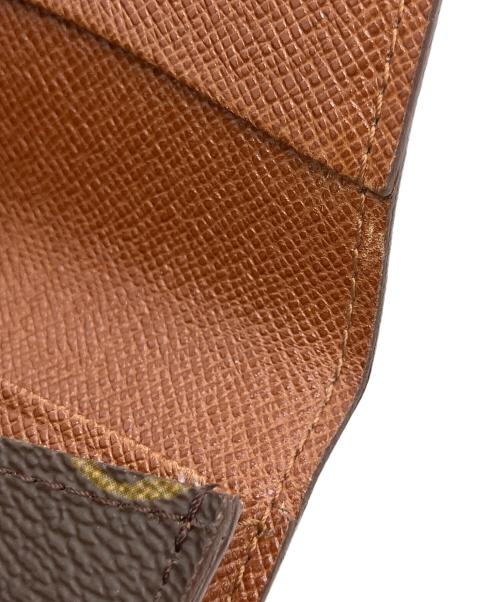 LOUIS VUITTON（ルイ ヴィトン）LOUIS VUITTON (ルイ ヴィトン) モノグラム　ポルト 2カルト・ヴェルティカル　パスケース ブラウンの古着・服飾アイテム