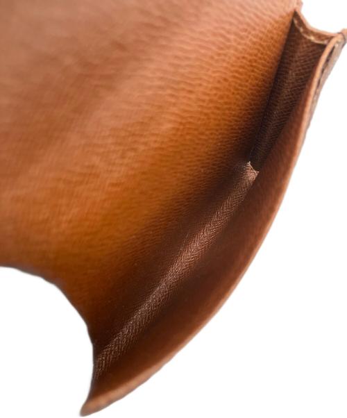 LOUIS VUITTON（ルイ ヴィトン）LOUIS VUITTON (ルイ ヴィトン) モノグラム　ポルト 2カルト・ヴェルティカル　パスケース ブラウンの古着・服飾アイテム