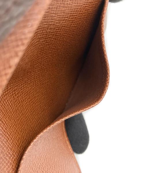 LOUIS VUITTON（ルイ ヴィトン）LOUIS VUITTON (ルイ ヴィトン) モノグラム　ポルト 2カルト・ヴェルティカル　パスケース ブラウンの古着・服飾アイテム