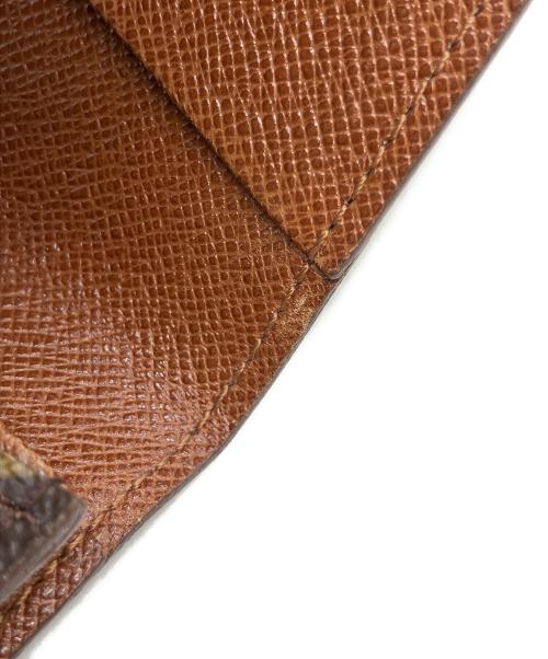 LOUIS VUITTON（ルイ ヴィトン）LOUIS VUITTON (ルイ ヴィトン) モノグラム　ポルト 2カルト・ヴェルティカル　パスケース ブラウンの古着・服飾アイテム