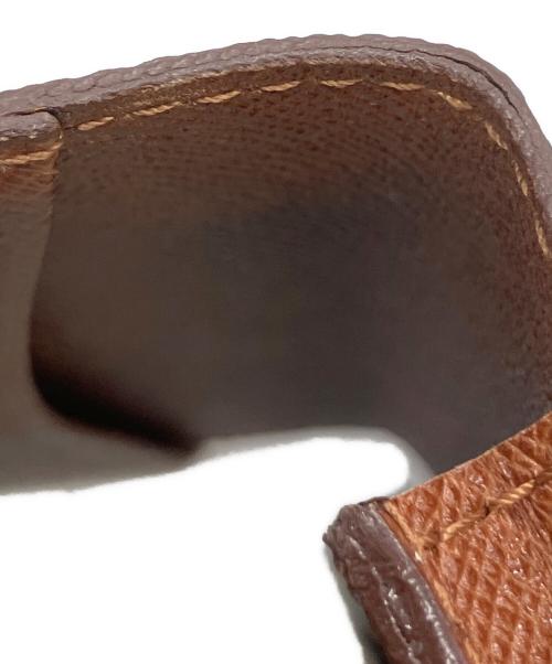 LOUIS VUITTON（ルイ ヴィトン）LOUIS VUITTON (ルイ ヴィトン) モノグラム　ポルト 2カルト・ヴェルティカル　パスケース ブラウンの古着・服飾アイテム