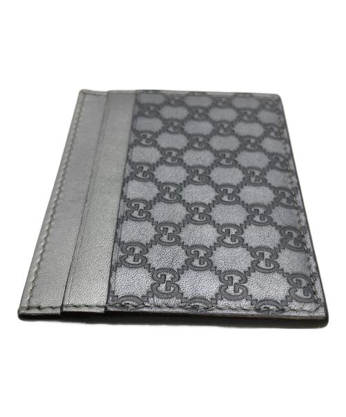 GUCCI（グッチ）GUCCI (グッチ) 346797 カードケース シルバーの古着・服飾アイテム