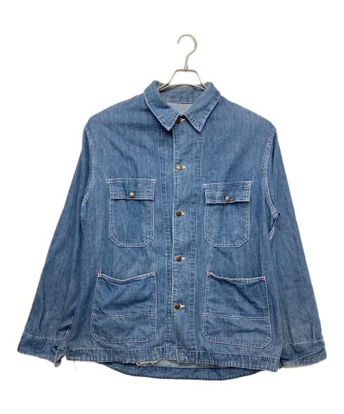 big mac（ビッグマック）BIG MAC (ビッグマック) 	70’ｓ　カバーオール インディゴ サイズ:不明の古着・服飾アイテム