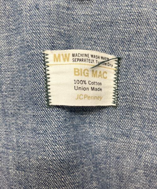 big mac（ビッグマック）BIG MAC (ビッグマック) 	70’ｓ　カバーオール インディゴ サイズ:不明の古着・服飾アイテム