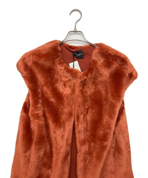 ATOS LOMBARDINI（ATOS LOMBARDINI）ATOS LOMBARDINI (ATOS LOMBARDINI) ファーベスト ブラウン サイズ:40 未使用品の古着・服飾アイテム