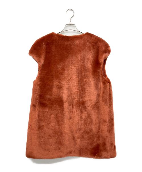 ATOS LOMBARDINI（ATOS LOMBARDINI）ATOS LOMBARDINI (ATOS LOMBARDINI) ファーベスト ブラウン サイズ:40 未使用品の古着・服飾アイテム
