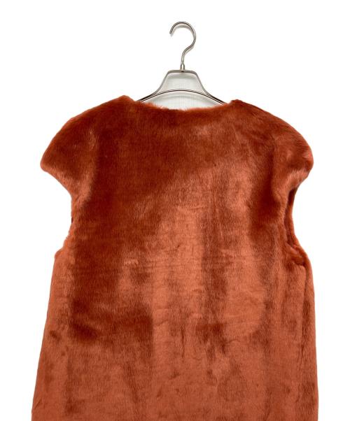 ATOS LOMBARDINI（ATOS LOMBARDINI）ATOS LOMBARDINI (ATOS LOMBARDINI) ファーベスト ブラウン サイズ:40 未使用品の古着・服飾アイテム