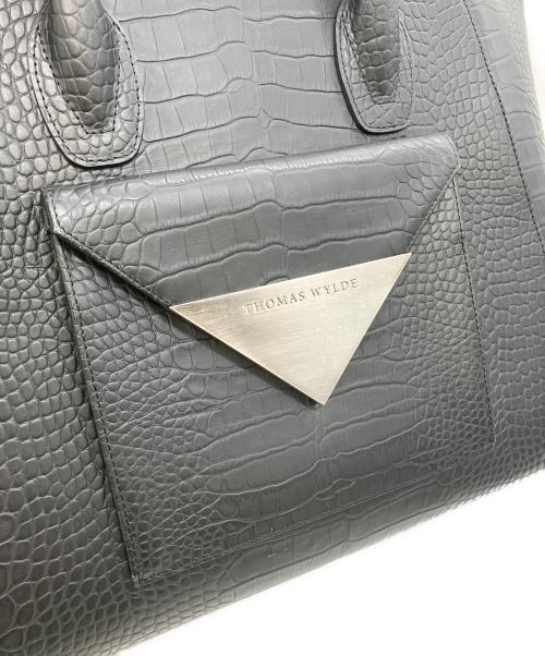 THOMASWYLDE（トーマスワイルド）THOMASWYLDE (トーマスワイルド) トートバッグ ブラックの古着・服飾アイテム