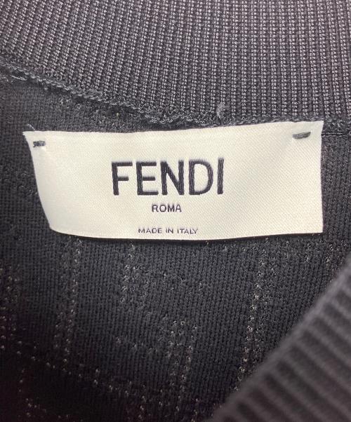 FENDI（フェンディ）FENDI (フェンディ) FZDB77 ABWQ　半袖ワンピース ブラック サイズ:38の古着・服飾アイテム