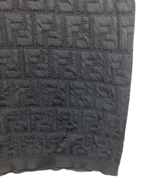 FENDI（フェンディ）FENDI (フェンディ) FZDB77 ABWQ　半袖ワンピース ブラック サイズ:38の古着・服飾アイテム