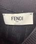 中古・古着 FENDI (フェンディ) FZDB77 ABWQ　半袖ワンピース ブラック サイズ:38：40000円