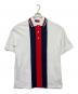 GUCCI（グッチ）の古着「ウェブストライプポロシャツワンピース」｜ホワイト