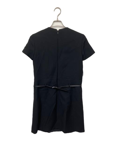 GUCCI（グッチ）GUCCI (グッチ) 763122 Z8B0L ホースビットベルト付きミニワンピース ブラック サイズ:38の古着・服飾アイテム