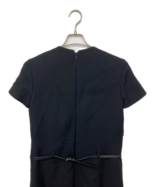 GUCCI（グッチ）GUCCI (グッチ) 763122 Z8B0L ホースビットベルト付きミニワンピース ブラック サイズ:38の古着・服飾アイテム