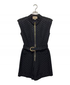 中古・古着通販】GUCCI (グッチ) フローラルフラワー刺繍ワンピース