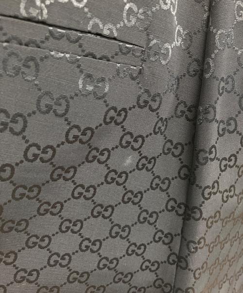 GUCCI（グッチ）GUCCI (グッチ) GG柄バックルベルト付きジャンプスーツ ブラック サイズ:40の古着・服飾アイテム