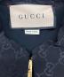 中古・古着 GUCCI (グッチ) GG柄バックルベルト付きジャンプスーツ ブラック サイズ:40：60000円