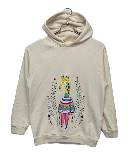 GUCCI（グッチ）GUCCI (グッチ) プルオーバーパーカー アイボリー サイズ:12(150/72)の古着・服飾アイテム