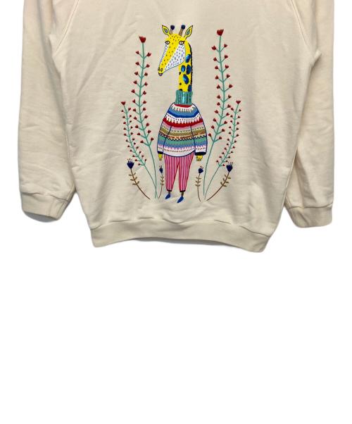 GUCCI（グッチ）GUCCI (グッチ) プルオーバーパーカー アイボリー サイズ:12(150/72)の古着・服飾アイテム