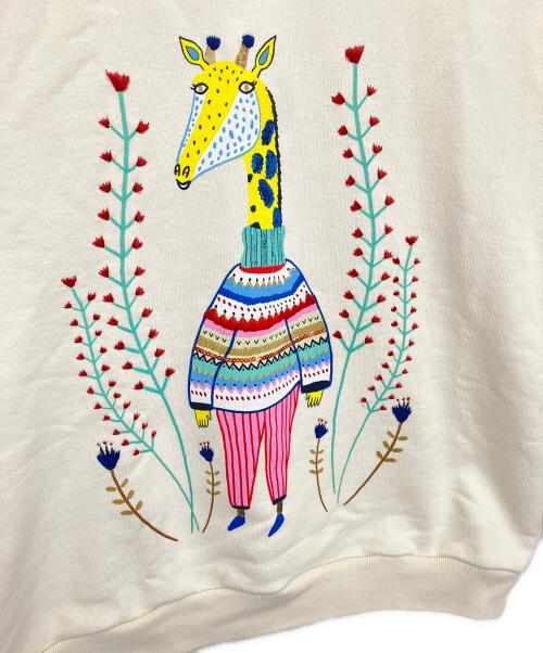 GUCCI（グッチ）GUCCI (グッチ) プルオーバーパーカー アイボリー サイズ:12(150/72)の古着・服飾アイテム