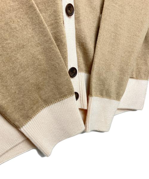 maison kitsune（メゾンキツネ）MAISON KITSUNE (メゾンキツネ) HU00542KT1036　カーディガン ブラウン サイズ:Sの古着・服飾アイテム