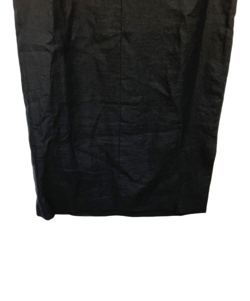 FENDI（フェンディ）FENDI (フェンディ) オープンカラーワンピース ブラック サイズ:44の古着・服飾アイテム