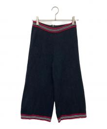 GUCCI（グッチ）の古着「579850-XKAV2　ニットパンツ」｜ブラック