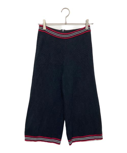 GUCCI（グッチ）GUCCI (グッチ) 579850-XKAV2　ニットパンツ ブラック サイズ:Sの古着・服飾アイテム