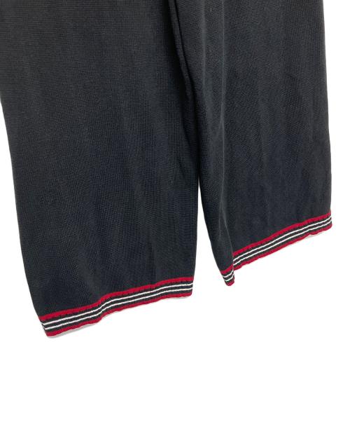 GUCCI（グッチ）GUCCI (グッチ) 579850-XKAV2　ニットパンツ ブラック サイズ:Sの古着・服飾アイテム