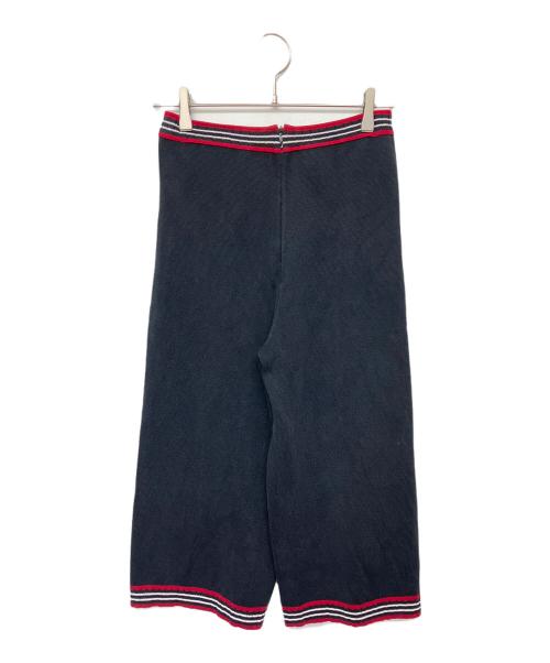 GUCCI（グッチ）GUCCI (グッチ) 579850-XKAV2　ニットパンツ ブラック サイズ:Sの古着・服飾アイテム
