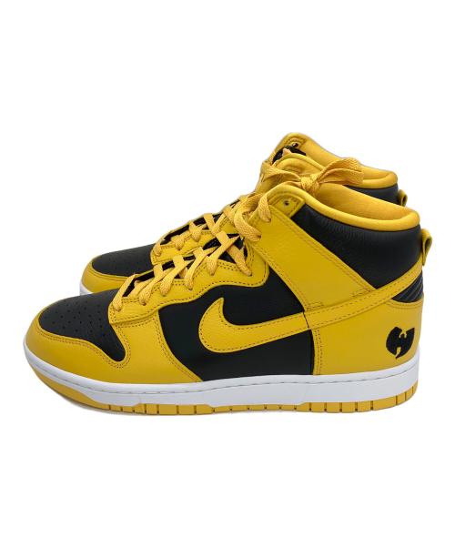 NIKE（ナイキ）NIKE (ナイキ) wu-tang clan (ウータンクラン) ハイカットスニーカー イエロー サイズ:27.5cmの古着・服飾アイテム