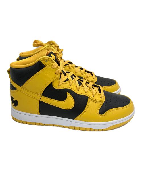 NIKE（ナイキ）NIKE (ナイキ) wu-tang clan (ウータンクラン) ハイカットスニーカー イエロー サイズ:27.5cmの古着・服飾アイテム